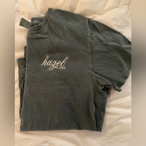 Hazel boutique  green cotton t-shirt #hazel #tshirt